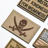 Letters Patch Klittenband Duurzame Stof Groot Formaat Geborduurde Patches Voor Uniform Vest Jas Carrier Back Logo Badge Sticker