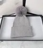 Woolen Cap Winter Neue Europäische und Amerikanische Mode Gestrickte Hut Outdoor Freizeit Kuh Hut Große Marke Warme Beanie Hüte