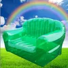 pvc Inflatable double sofa toy outdoor children games for Thickened and durable household sofa chairs 120X78X70CM