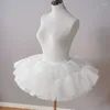 Saias 6 camadas lolita violenta fio macio cosplay petticoats branco fofo mini saia suporte feminino cintura elástica balanço underskirt