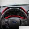 Other Interior Accessories Abs Dashboard Trim Decoration For Ford F150 F250 F350 Super Duty Interior Accessories Drop Delivery Automob Dhuhf