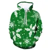 Men's Hoodies Unisex 3D Printing Christmas Tree Series Women's Hooded Sweatshirt Casual Fashion Creative Couples Sudaderas