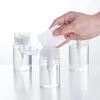 Depolama Şişeleri 60ml/150ml Tırnak Doldurulabilir Boş Pres Pompası Dispenser Art Cilası Çıkartma Temizleyici Makyaj Şişesi Manikür Aracı