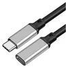 Câble d'extension de Type C mâle à femelle USB C USB3.2 Gen2 10Gbps 100W, cordon d'extension de charge rapide