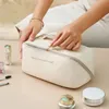 Cosmetic Bags Cases Toiletry Luxury Bag For Women Print Letter Elegant Pillow Travel Large Capacity Makeup Organizer Hangbag 231025