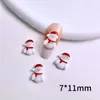 Nail Art Decorations 10Pcs/set Christmas Charms Manicure Ornaments Tree Rhinestones