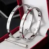 Charm Armbänder Luxus Klassische Französisch Schmuck Liebhaber Armband Titan Stahl Herren Designer Armreif Mode Paar Hochzeitsgeschenk