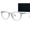 24New Luxe Cateye 925S Fille Lunettes Classique Acétates Cateye Fullrim228 léger Titane Jambe Lunettes Lunettes Cadre 50-19 étui de conception complet