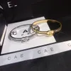 Brazalete de oro de 18 quilates Pulsera de diseñador de plata 925 Chicas de lujo Amor Pulsera circular de diamantes Joyería de marca clásica Pareja Caja de regalo Fashi287v