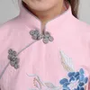 Roupas étnicas Hanfu Cheongsam 2023 Menina Terno Estilo Nacional Retro Uma Versão Classe Serviço Graduação Prom Saia