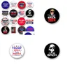 Party Favor Trump 2024 Badge Broches Pins Party Favor Fournitures électorales Gardez l'Amérique grande 1,73 pouces Home Garden Party Party Suppli DHA8F