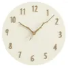 Wall Clocks Battery Operated Originality Nordic Design Clock Hanging Wooden Watches Living Room Horloge Murale Home Decorating Items