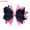 Cheerleading Your Bows 1PC 8 Zoll großes Ripsband Haarspangen für Mädchen für Accessoires 231025