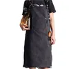 Tabliers Toile épaisse unisexe tablier bavoir Chef cuisine pour femmes hommes café barbier BBQ travail uniforme 231026