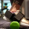 Acessórios haltere pé fixação tiras de tornozelo para levantamento de peso cinto de treinamento estiramento design anti-deformação resistência ao rasgo