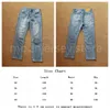 Designer Men's Jeans Fashion Denim Pants with Co Branded Relief Winter Autumn Washed Jeans O-G Style for Men Festival Gifts 25007
