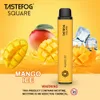 TasteFog Square 3500 Puffs Do jednorazowego użytku Vape Pen 10 ml 20 mg jednorazowego ładowania E-Cig Wersja 10 Smaki w magazynie