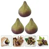 Feestdecoratie 3 stuks Huisdecoratie Huis Decoratief Fruit Model Faux Plastic Fruit Speelgoed Desktop Fake Pography Props Kind