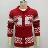 Мужские свитера, рождественский мужской зимний кардиган, свитер, рождественская одежда
