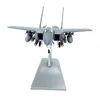 Vliegtuigen Modle 1 100 schaal F 15E gevechtsvliegtuig model prachtige miniatuur voor decor 231025