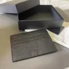 luxury card holders german style Business men designer Wallets small purses card holder with box