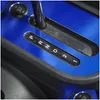 Other Interior Accessories Aluminum Alloy Mobile Gear Shift Panel Decoration Er For Jeep Wrangler Jk 2007-2010 Car Interior Accessorie Dhhwx