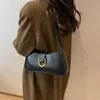Evening Bags Jin Mantang Shoulder Side Bag for Women Winter Designer Small PU Leather Crossbody Trend Handbags and Purse bag 231026