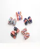 Dog Apparel 50100pcs Arrival American Flag Colorful Hair Bows Rubber Bands Puppy Independence Day Holiday Accessories6284290