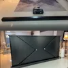 120 inch ALR Scherm Omgevingslicht Verwerpen Vloer Stijgende Projectieschermen Voor Home Cinema UST Ultra Short Throw Laser TV