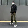 Herrenjeans S-3XL Camouflage Männer Freizeit Hip Hop Europäischer Stil Schicke klassische Hose Seitlicher Reißverschluss Design All-Match-Teenager