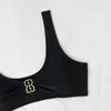Damen-Trainingsanzüge 2023 Ankunft Schwarz Sexy Süße Geeignete dünne Tankhülse Strandstil Bikini Kurze Hosen Frauen 2-teiliges Set