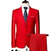 Abiti da uomo Blazer Giacca Pantaloni Ultimi completi da uomo Set Blazer formali Slim Fit Business Tuxedo 2 pezzi Abito da sposo Abito da sposa Abito da uomo S-6XL 231025