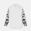 Mens Designer Shirts Brand Clothing Men Long Sleeve Dress Shirt Hip Hop Style Quality Cotton Tops 104010277L