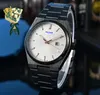 Wysokiej jakości prezydent Prezydent Chronograph Watch Day Day Classic Bransoletka Kwarc Bateria Zegar Zegar Stopwatch Pasek ze stali nierdzewnej linia szkieletowa tarcza zegarki Prezenty