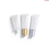 10ml 50pcs/lot Clear Soft Hose Tube Lotion Cosmetic Packaging Container Sample Makeup Squeeze Sub-bottlinghigh qty Meeor