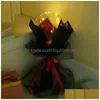 Balloon Led Luminous Rose Bouquet Transparent Bubble Flashing Light Bobo Ball Valentines Day Gift Birthday Party Decor Zzb13672 Drop D Dhuct
