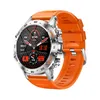 Outdoor Sport Smartwatch 1.39 Rond Scherm 400mAh Batterij Gezondheid Hartslag BP Monitoring Waterdicht K52 Smart Horloge