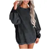 Kobiety bluzy z kapturem Modne O-Neck Kobiety pullover zima 2024 Bluzy Sudaderas nuevas