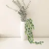 Decorative Flowers Artificial Flower Hops Vine Garland Plant Fake Hanging Faux UV Resistant Floral Greenery 3 PCS