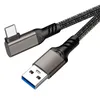 USB A do USB C 10 Gbps 2M 3M Kabel 3A 3A 23.2 Gen1 Szybka ładunek dla Oculus Quest Link VR Przesyłanie danych USB-A VR Gry Accessorie Ładowanie kabla Łagodka