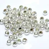 500pcs lot Silver Plated Round Ball Alloy Beads Spacer Beads For Jewelry Making Accessories DIY 3 4 5 6 8mm238q