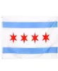 Bandeira de Chicago de alta qualidade 3x5 FT City Banner 90x150cm Festival Party Gift 100D Poliéster Interior Exterior Impresso Bandeiras e Banners7381994