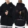 Herrtröjor anime blekmedel Kuroaki ichigo zangetsu dubbelsidig tryck hoodie män manga casual sweatshirt manlig hiphop hög kvalitet