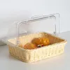 Bakeware Tools Showcase Cupcake Bakery Acrylic Stand Pan Clear Pastry Cover Case Cloche Display Dome Tray Bread Tent Dessert Plate Cake Lid