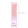 Bottiglie di stoccaggio 10 pz 5 ml Mini Gradiente Rosa Lip Gloss Tubi Vuoti Contenitore Riutilizzabile Tubo di Smalto Con Bacchetta Strumento Portatile In Silicone