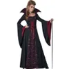 Trajes de Halloween Trajes Cosplay Novos Estilos Halloween Maquiagem Bola Vampiro Rainha Role Playing Traje Menina Mágica