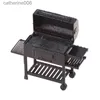 Cocinas Juego de comida Lindo Mini Muebles Barbacoa Parrilla Adornos en miniatura Casa de muñecas Gadget Cocina Comida para casa de muñecas Juguetes para niños L231026