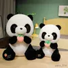 Animali di peluche ripieni 28-45 cm Panda Hold giocattoli di peluche bambole carine ripiene giocattoli morbidi per bambini regalo di Natale di alta qualità