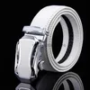 Belts WJB20B2 Men car design S Z leather Rachet buckle brown white split genuine dress belt YQ231026