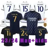 2023/24 BELLINGHAM VINI JR maglie da calcio MBAPPE Tchouameni maglia da calcio ReAL Madrids CAMAVINGA Rodrygo MODRIC Camisetasfootball Uomo Kid Kit calzino Set completo fan